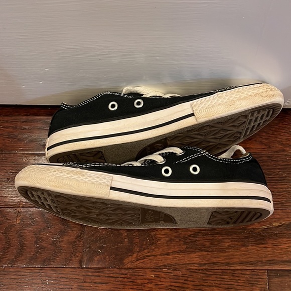 Converse low top all star, kid size 1, black - Picture 7 of 7